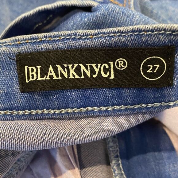 Blank NYC Denim Crop Skinny High Waist Jeans Size 27 - Picture 6 of 6